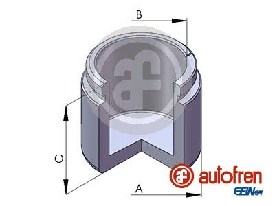 AUTOFREN SEINSA Mäntä, jarrusatula D025324